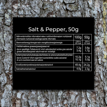 Salt & Pepper 50g Nährwerte