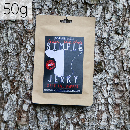 Simple Jerky - Salt & Pepper (50g)